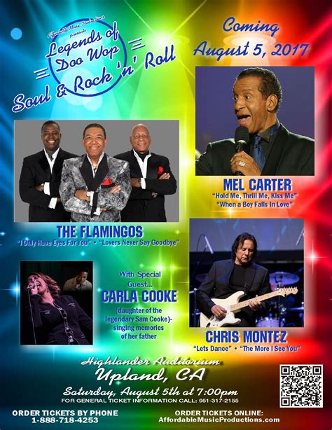 Tickets for Legends of Doo-Wop, Soul, and Rock n Roll in Upland from ...