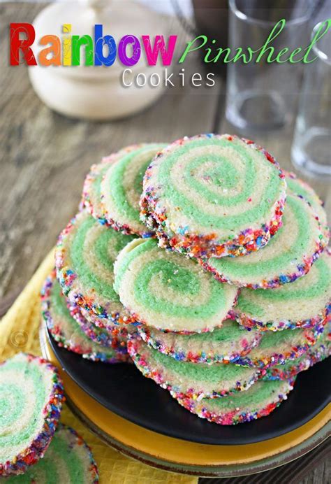 Rainbow Pinwheel Cookies – REASONS TO SKIP THE HOUSEWORK