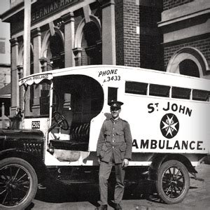 WA Ambulance - First Aid Training - Our History - St John Ambulance