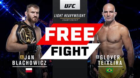 Glover Teixeira vs Jan Blachowicz | FREE FIGHT | UFC 275 : MMA