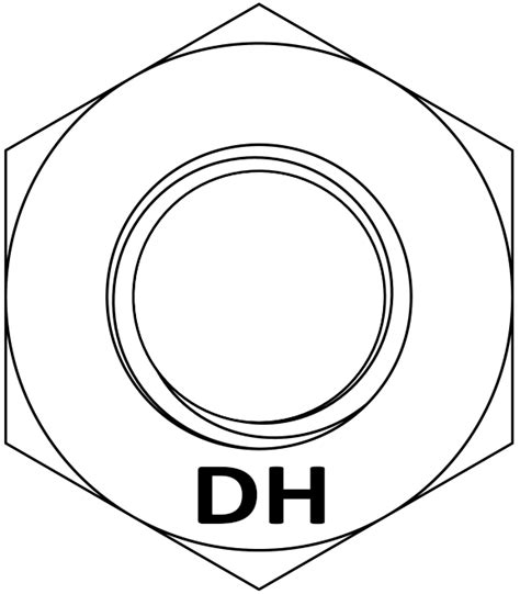 ASTM A563-DH Heavy Hex Nuts - Precision Bolts