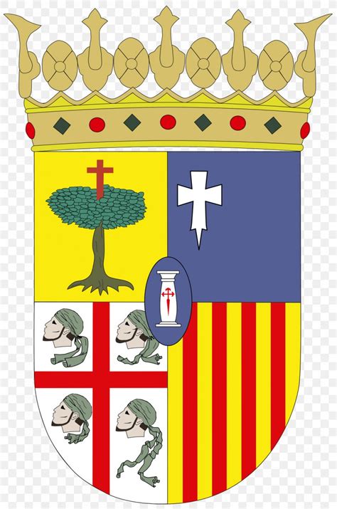 Province Of Zaragoza Kingdom Of Aragon Coat Of Arms Of Aragon Coat Of ...