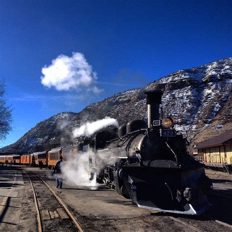 Ride the train in Durango, Colorado | Railroad photography, Train ...