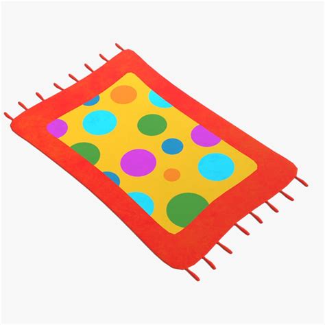 Cartoon rug 3D model | 1143792 | TurboSquid