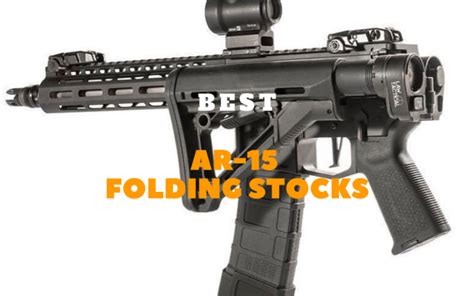 Best AR-15 Folding Stocks In 2022 - With Buyers Guide | TheGunZone