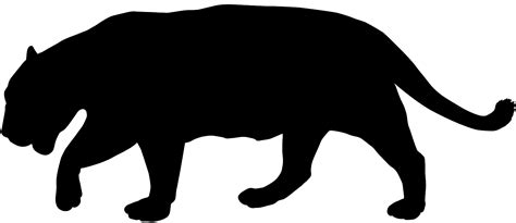 Jaguar Silhouette | Free vector silhouettes