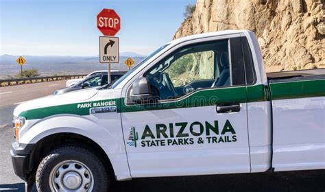 Arizona State Parks and Trails Park Ranger Vehicle Editorial Image ...