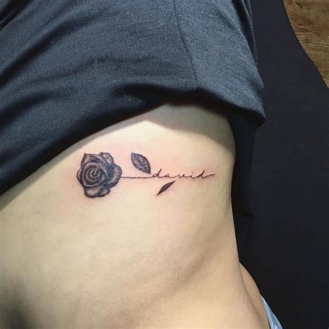 Rose and Stem Tattoo Outline: Get Inspired by These Stunning Designs!