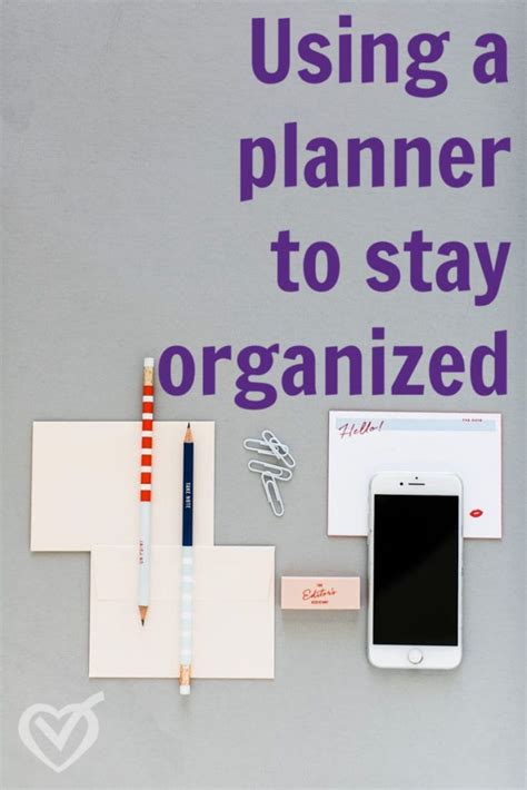 Using a Planner to Stay Organized - without wasting time | Organization, Planner, Work from home ...