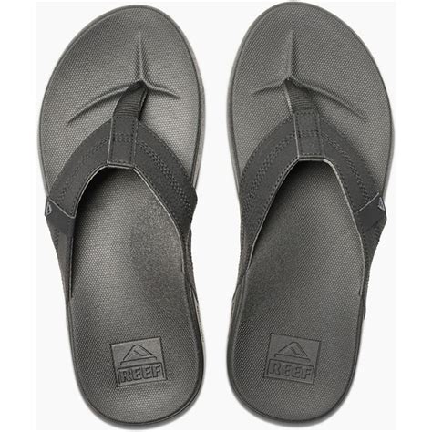 Reef Mens Cushion Bounce Phantom Flip Flops Black RF0A3FDI | Footwear | Wetsuitoutlet | Wetsuit ...