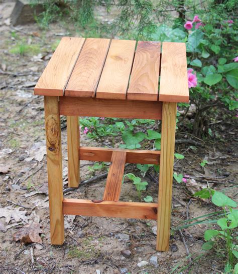 Diy Patio End Tables at Robert Grimmett blog