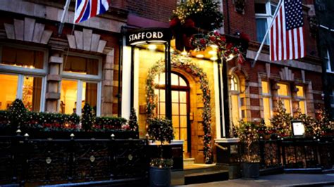 Classic British Christmas at the Stafford Hotel London