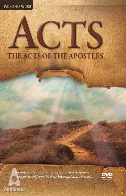 The Visual Bible: The Book of Acts Movie DVD Dean Jones - CFDb | The bible movie, Christian ...