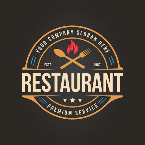 Restaurant Logo Design - Free Vectors & PSDs to Download