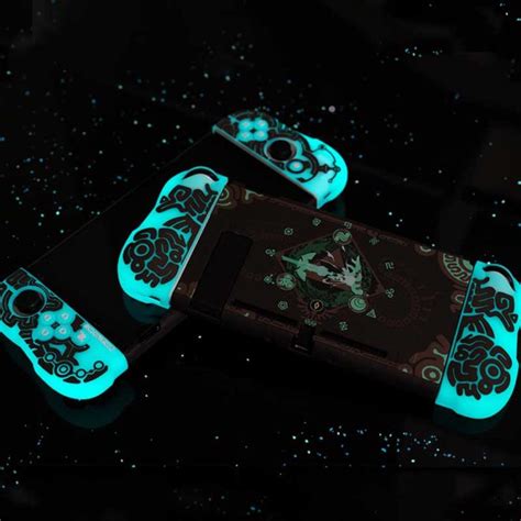 Glow In The Dark Zelda Switch OLED Cover Fluorescent Legend Of Zelda ...