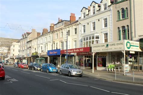 Shops on Mostyn Street, Llandudno © Richard Hoare :: Geograph Britain and Ireland