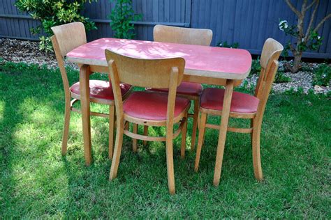 Retro (1950s?) dining table and four chairs | in Bournemouth, Dorset ...