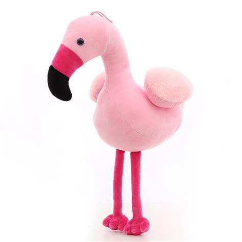 Pink Flamingo Soft Stuffed Plush Animal Doll for Kids Gift