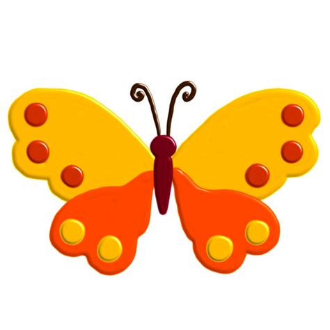 cute butterfly with acrylic paint 36311524 PNG