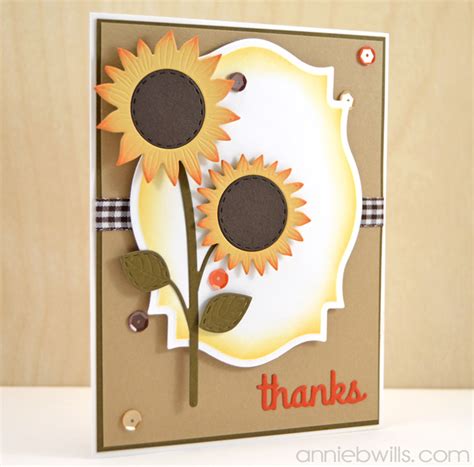 Simple Autumn Thank You Card – Annie Williams