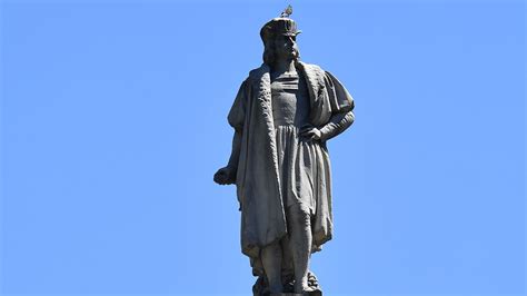 NY mayor joins governor in defending Columbus statue