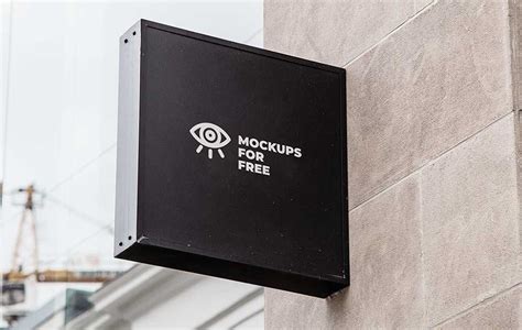 Free Signboard Mockup | Mockuptree