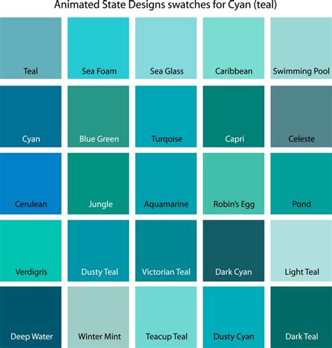 Color Swatches for Cyan Yellow Yellow-Green and Green | Etsy in 2020 | Bedroom paint colors ...