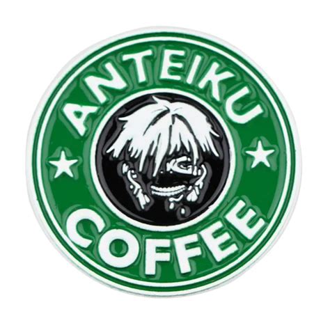 ANTEIKU COFFEE TOKYO Ghoul Anime Series Ken Kaneki Face Enamel Metal Pin $6.99 - PicClick