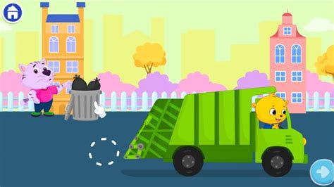 Garbage Truck Driver | Games For Your Kids - KidloLand