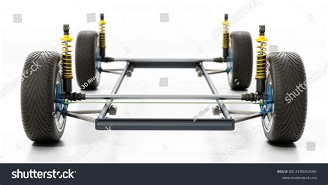 3d Diagram Showing Car Shock Absorber Stock Illustration 2190203091 ...