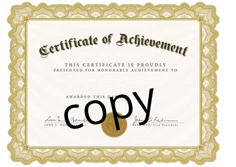 Certificate Achievement Canva Editable Digital Download (Instant ...