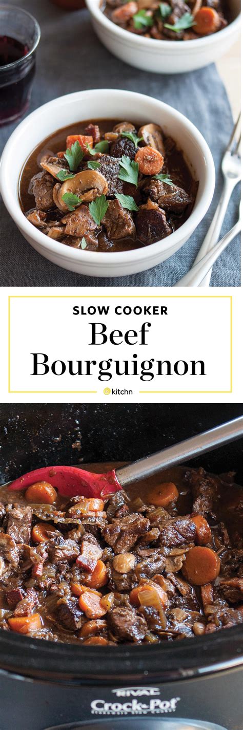 Slow Cooker Boeuf Bourguignon | Kitchn