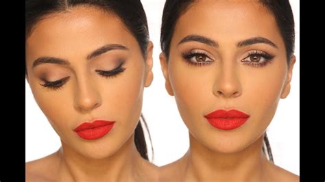 CLASSIC RED LIP MAKEUP TUTORIAL - YouTube