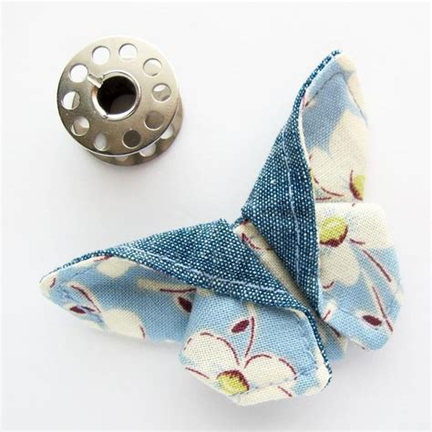 Welcome to Craftsy! Learn it. Make it. - via /Craftsy/ | Fabric origami, Fabric butterfly ...