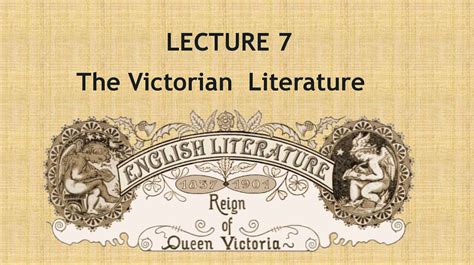 The Victorian Literature - презентация онлайн