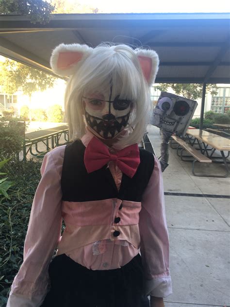 Mangle cosplay Fnaf Costume, Punky, Five Nights At Freddy's, Halloween ...