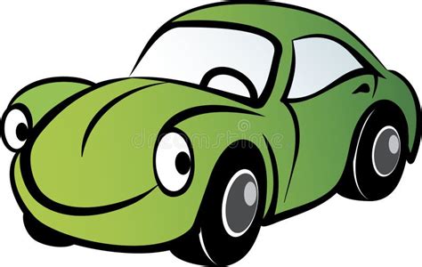 Happy Car stock vector. Illustration of illustration - 17433409