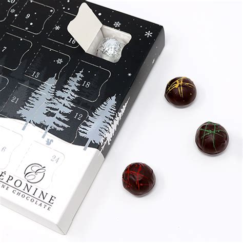 Luxury Chocolate Advent Calendar - Truffles - Eponine Chocolate