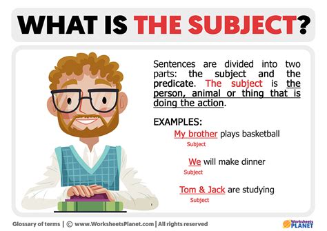 What is the Subject | Definition of Subject