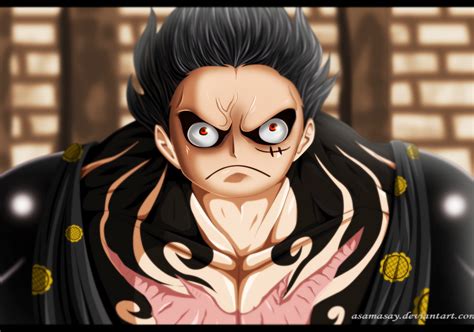 Luffy - Gear Fourth by asamasay on DeviantArt