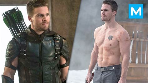 Stephen Amell Training for "Arrow" | Muscle Madness - YouTube