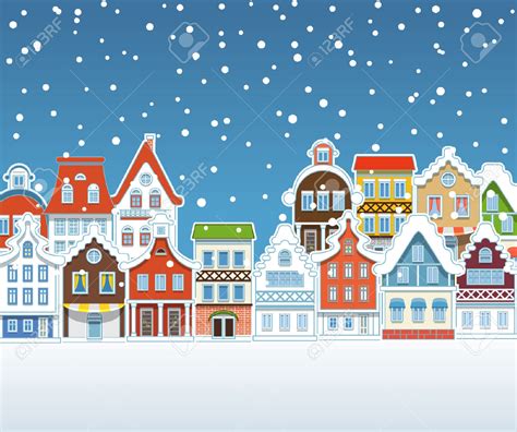 Clipart christmas town, Clipart christmas town Transparent FREE for ...