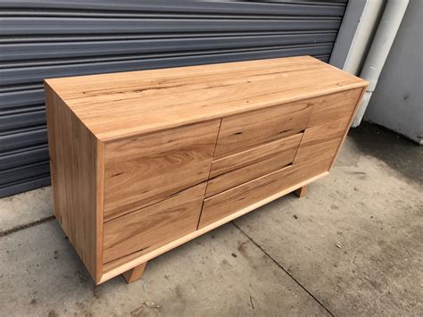 Wormy Chestnut Timber Buffet Sideboard- Aus made - AUSFURNITURE