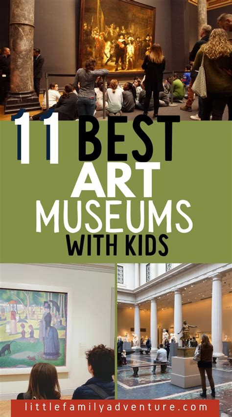 11 of the Best Art Museums for Kids to Visit