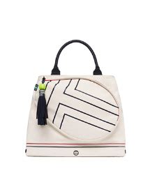 Tory Burch Canvas Tennis Tote : Women's Handbags | Tory Sport