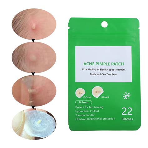 Mgaxyff Pimple Patch, Tea Tree Acne Pimple Patch Spot Scar Removal Treatment Sticker - Walmart ...