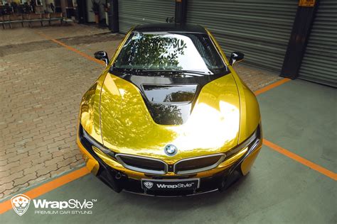 BMW i8 - Gold chrome | Wrapstyle