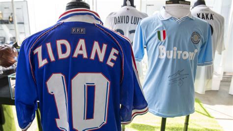 Zidane jersey for France-Brazil 98 sold for more than 100,000 dollars at auction - France 24 ...