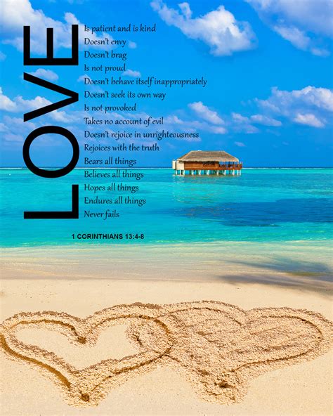 1 Corinthians 13:4-8 Love Is Patient - Free Bible Verse Art Downloads ...