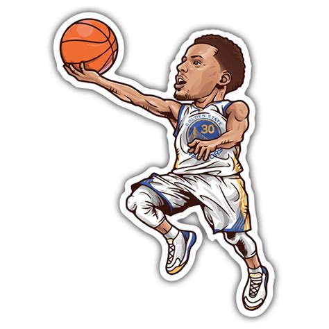 Sticker NBA - Stephen Curry | MuralDecal.com